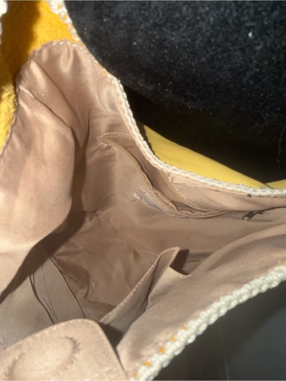 Yellow “The Sak” Hand Crocheted Shoulder Bag